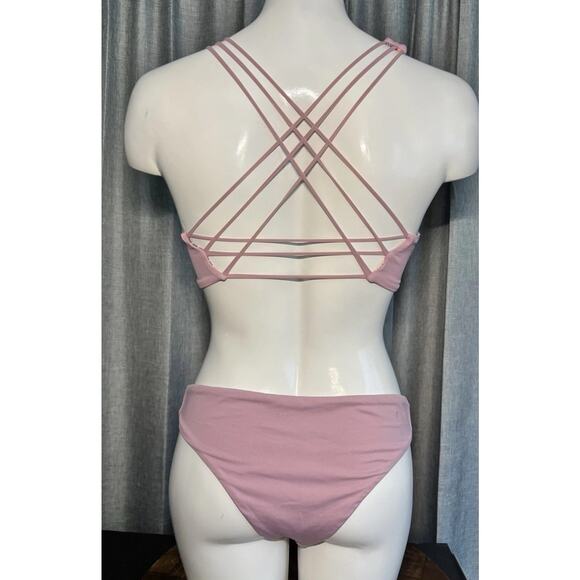 Maaji Bikini Reversible 2PC set Bikini Pink Size Medium - Picture 2 of 13